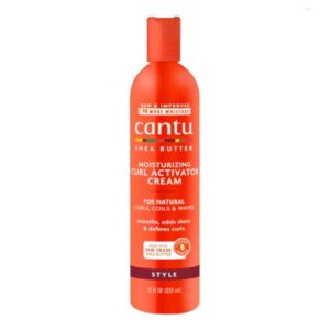 خرید و قیمت اکتیواتور کنتو Cantu حاوی عصاره شی باتر مدل Moisturizing Curl Activator Cream حجم 355 میل