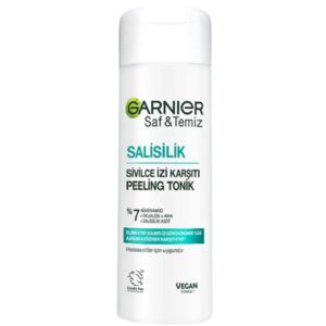 خرید و قیمت تونر ضد جوش و لایه بردار گارنیر Garnier مدل Soft and Temiz حاوی سالسیلیک اسید حجم 120 میل