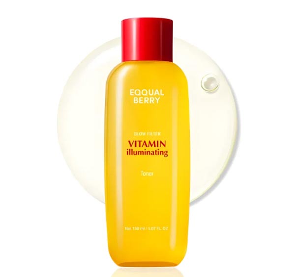 خرید و قیمت تونر ضد لک و روشن کننده اکوال بری EQQUALBERRY مدل Vitamin Illuminating Toner حجم 150 میل