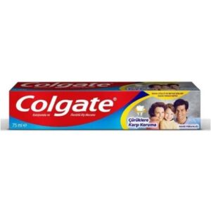 خرید و قیمت خمیر دندان خانواده کولگیت Colgate مدل curuklere karsi koruma حجم 75 میل