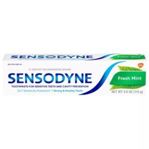 خرید و قیمت خمیر دندان سنسوداین Sensodyne مدل Fresh Mint نعنایی حجم 100 میل