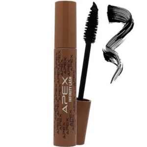 خرید و قیمت ریمل حجم دهنده قهوه ای اپکس APEX مدل INFINITY LASH حجم 13 میل