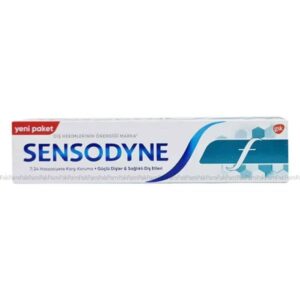 خرید و قیمت خمیر دندان سنسوداین Sensodyne مدل F فلوراید حجم 100 میل