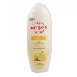 خرید و قیمت شامپو سر حاجی شاکر HACI SAKiR مدل Limon لیمو مناسب موهای چرب حجم 500 میل