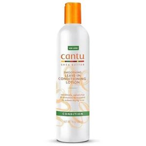 خرید و قیمت کرم مو بعد حمام کنتو Cantu مناسب مو های فر مدل Smoothing Leave-In Conditioning حجم 284 میل
