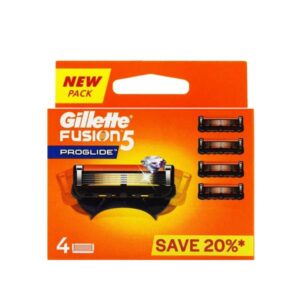 خرید و قیمت تیغ یدک ژیلت Gillette پنج لبه مدل Fusion 5 Proglide بسته 4 عددی