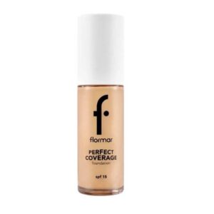 خرید و قیمت کرم پودر مات فول کاور فلورمار Flormar مدل Perfect Coverage رنگ Pastelle شماره 101 حجم 30 میل