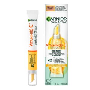 خرید و قیمت کرم دورچشم ویتامین سی گارنیر Garnier روشن کننده و ضد لک حجم 15 میل