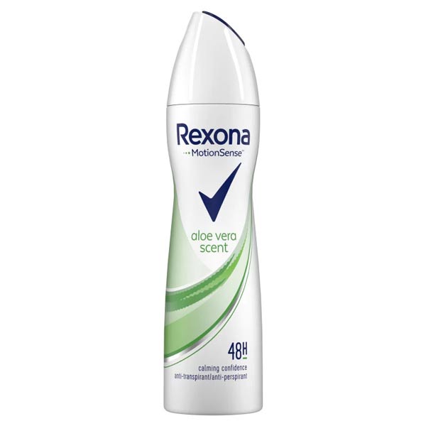 خرید و قیمت اسپری ضد تعریق زنانه رکسونا Rexona مدل Aloe Vera Scent آلوئه ورا ایتالیا حجم 200 میل