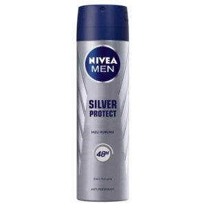 خرید و قیمت اسپری ضد تعریق مردانه نیوا Nivea مدل Silver Protect حجم 150 میل