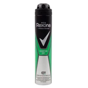 خرید و قیمت اسپری ضد تعریق مردانه رکسونا Rexona مدل Quantom Dry کوانتوم درای ایتالیا حجم 200 میل