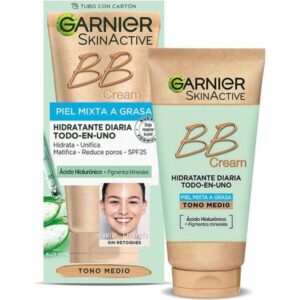 خرید و قیمت بی بی کرم آبرسان حاوی آلوئه ورا گارنیر Garnier رنگ متوسط حجم 50 میل