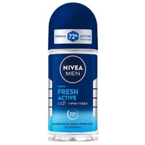 خرید و قیمت مام رولی ضد تعریق نیوا Nivea مردانه مدل Fresh Active فرش اکتیو حجم 50 میل