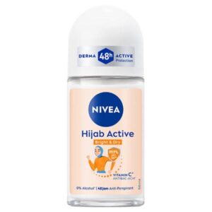 خرید و قیمت مام رول ضد تعریق نیوا Nivea زنانه مدل Hijab Active حجاب اکتیو حجم 50 میل