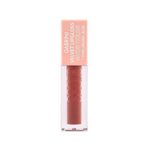 خرید و قیمت رژ لب مایع براق (لیپ گلس) گابرینی Gabrini سری Nude Velvet شماره 4
