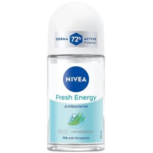 خرید و قیمت مام رولی ضد تعریق نیوا Nivea زنانه مدل Fresh Energy فرش انرژی حجم 50 میل