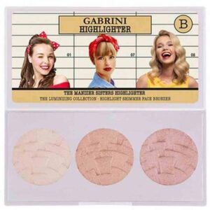 خرید و قیمت پالت هایلایتر سه رنگ گابرینی Gabrini سری B