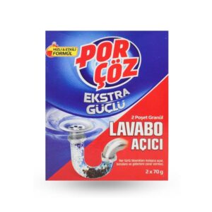 خرید و قیمت پودر لوله باز کن پورچوز Por Coz مدل EKSTRA GUCLU بسته دو عددی حجم 100 گرم
