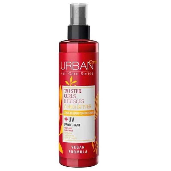 خرید و قیمت اسپری مو دو فاز اوربن کر Urban Care مو های فر عصاره گل ختمی و شی باتر حجم 200 میل