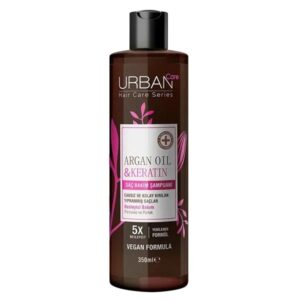 خرید و قیمت شامپو تقویت کننده اوربن کر Urban Care حاوی روغن روغن آرگان و کراتین حجم 350 میل