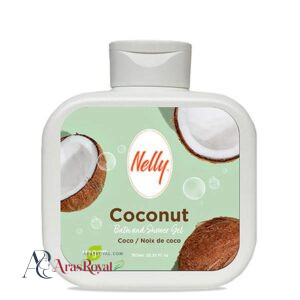 خرید و قیمت شامپو بدن و شاور ژل نلی Nelly رایحه نارگیل COCONOUT حجم 750 میل