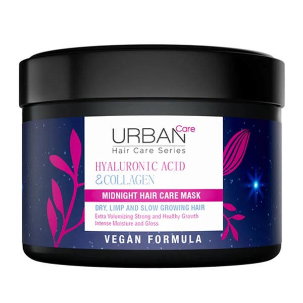 خرید و قیمت ماسک مو آبرسان کاسه ای اوربن کر Urban Care حاوی هیالورونیک اسید و کلاژن حجم 230 میل