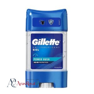 خرید و قیمت مام زیر بغل ژله ای ژیلت Gillette مدل POWER RUSH حجم 70 میل