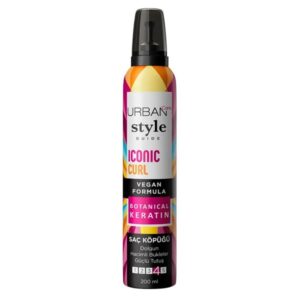 خرید و قیمت موس مو مو های فر اوربن کر Urban Care مدل Elastic Curl شماره 4 حجم 200 میل