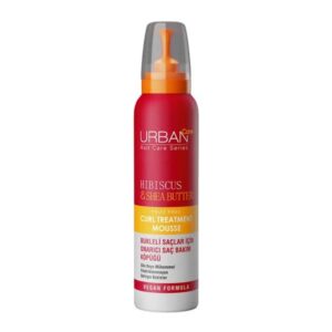 خرید و قیمت موس مو موهای فر اوربن کر Urban Care عصاره گل ختمی و شی باتر حجم 150 میل
