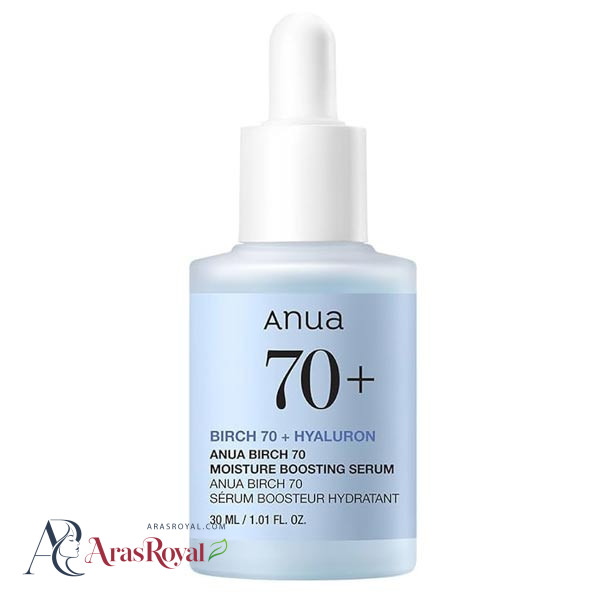 خرید و قیمت سرم آبرسان و تقویت کننده شیره توس آنوا Anua مدل Birch 70 moisture Boosting Serum حجم 30 میل