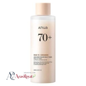 خرید و قیمت تونر آبرسان و روشن کننده آنوا Anua حاوی عصاره برنج و سرامید حجم 250 میل