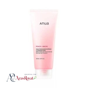 خرید و قیمت فوم شستشو مرطوب کننده و ضد منافذ آنوا Anua مدل Peach+Niacin حجم 150 میل