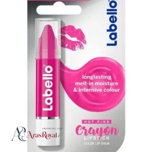 خرید و قیمت رژ لب و بالم لب رنگی با دوام لبلو Labello رنگ Hot Pink