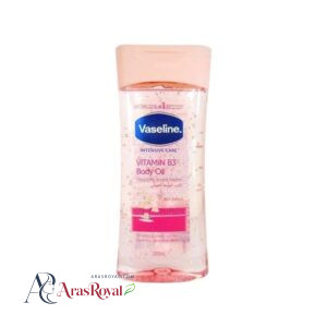 خرید و قیمت روغن بدن روشن کننده وازلین Vaseline حاوی ویتامین B3 حجم 200 میل