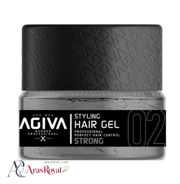 خرید و قیمت ژل مو آگیوا Agiva مدل Strong شماره 02 حجم 200 میل