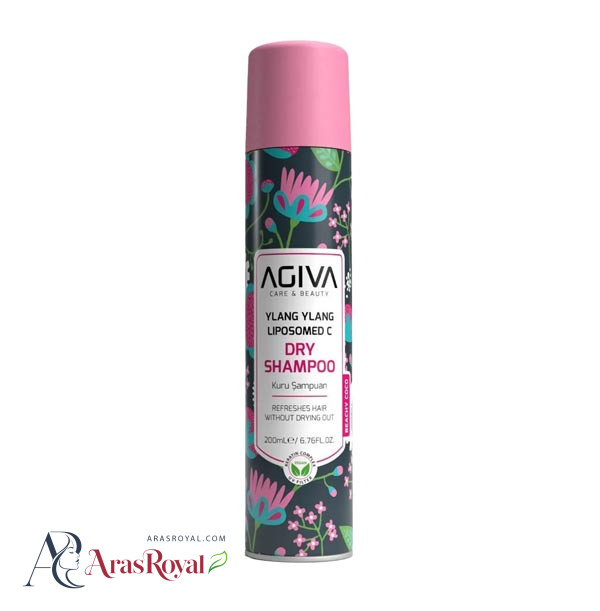 خرید و قیمت شامپو خشک آگیوا Agiva مدل Ylang Ylang ویتامین سی حجم 200 میل