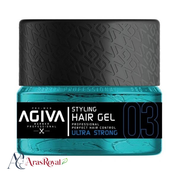 خرید و قیمت ژل مو آگیوا Agiva مدل Ultra Strong شماره 03 حجم 200 میل